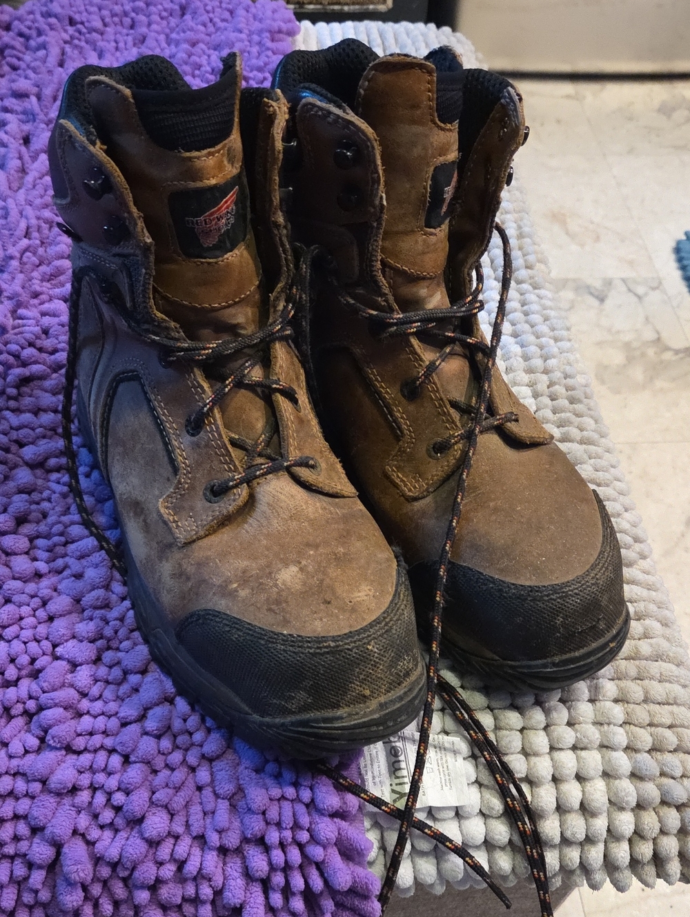 Red Wing FlexForce Work Boot #2401, 6" waterproof safety toe